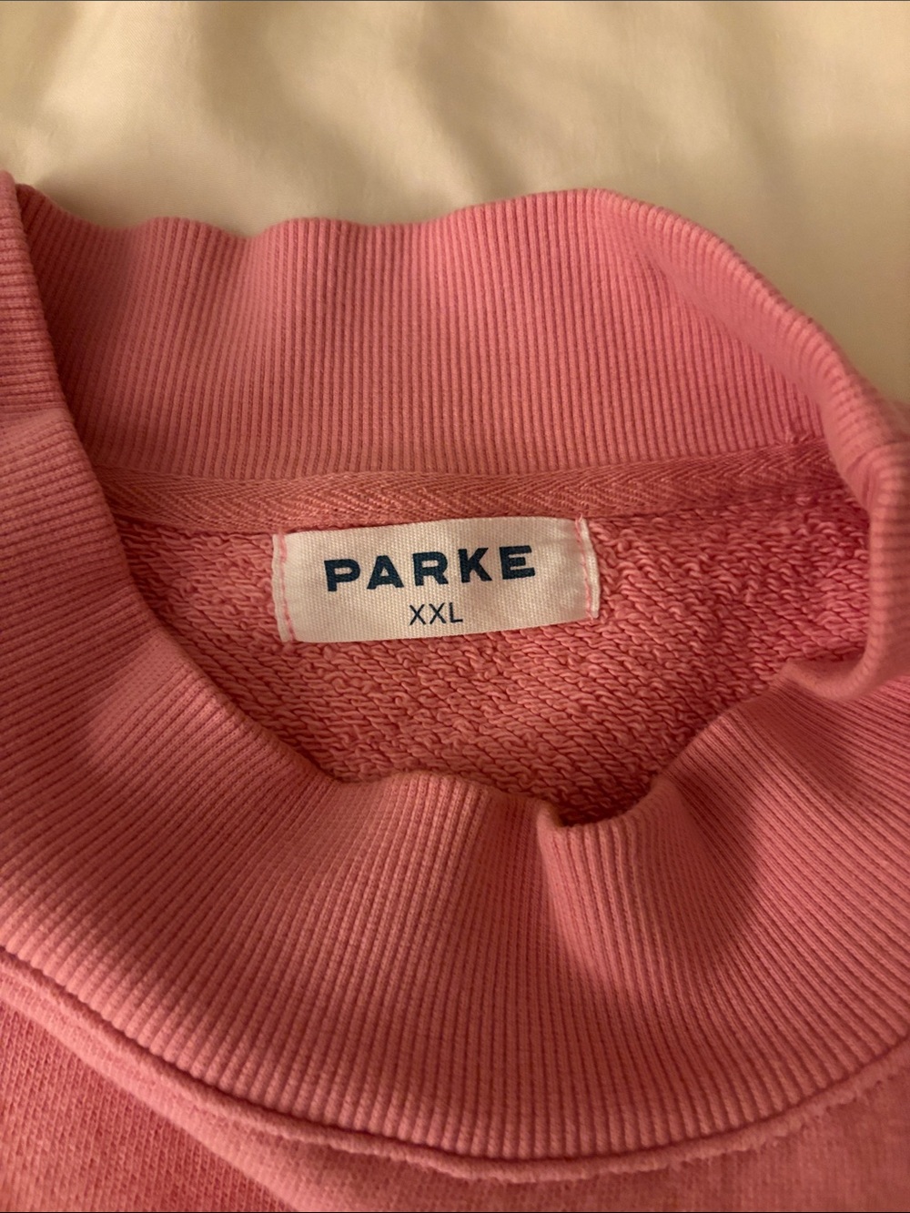 PARKE Summerland Mockneck in Conch XXL - Picture 3 of 7